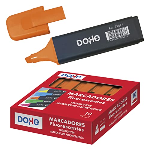 DOHE - Schachtel mit Neon-Textmarkern - 10 Stk. - Orange von MTL