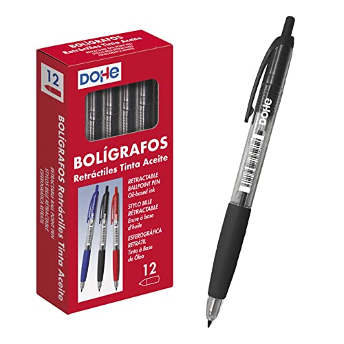 Dohe - Kugelschreiberbox - 1,0 mm - 12 Stück - schwarz von MTL