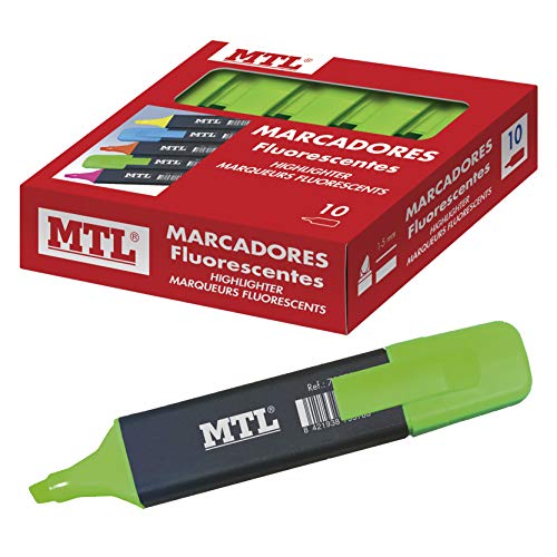 MTL DOHE - Schachtel mit Neon-Textmarkern - 10 Stk. - Grün von MTL