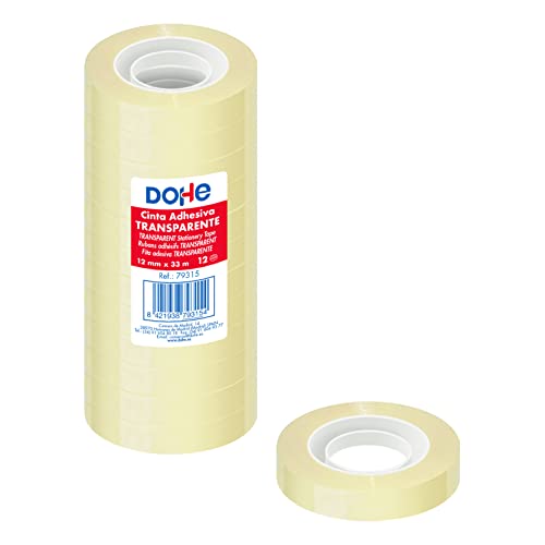MTL – Pack von 12 Bänder selbstklebend 12 mm x 33 m von MTL