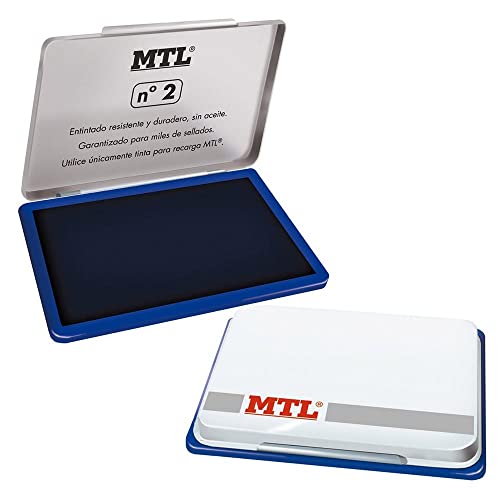 MTL – Stempelkissen metallisch-Abdichtung blau von MTL