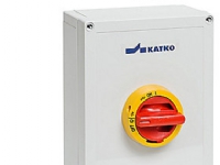 Katko Sicherheitsschalter 4P - 32A Gelb/Rot von MTO ELECTRIC A/S