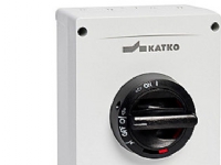 Katko Sicherheitsschalter 4P - 32A Grau/Schwarz von MTO ELECTRIC A/S