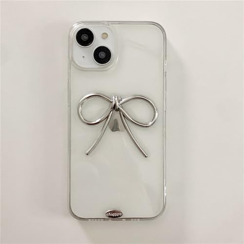 Transparente Metallschutzhülle für iPhone 15, 14, 13, 12, 11 Pro Max Plus, transparente weiche Schutzhülle, 2, für iPhone 12 ProMax von MTONY