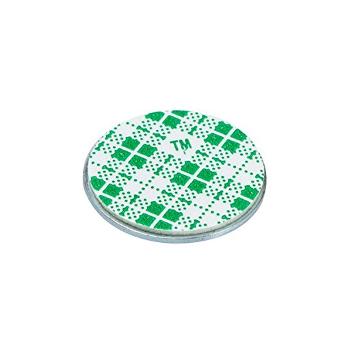 20 x Metall Scheibe 30 x 1 mm mit Doppelklebeband, Magnet Haftgrund selbstklebend, Magnet Zubehör, Haftscheibe von MTS Magnete