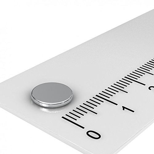 50 x Neodym Scheiben Magnet 8x0.75 mm vernickelt Grade N35 magnetisiert durch 0.75 mm 50 x Neodym Scheiben Magnet 8x0.75 mm vernickelt Grade N35 magnetisiert durch 0.75 mm von MTS Magnete