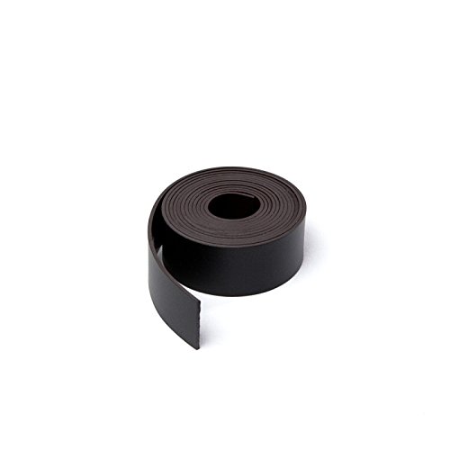 MTS Magnete Magnetisches Band, 15 mm breit, zum Zuschneiden Schwarz von MTS Magnete