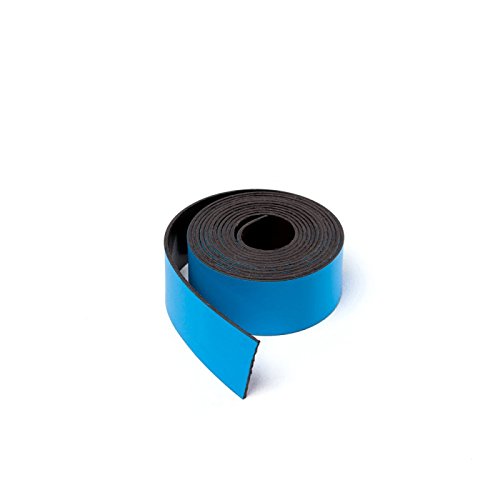 MTS Magnete Magnetisches Band, 15 mm breit, zum Zuschneiden blau von MTS Magnete