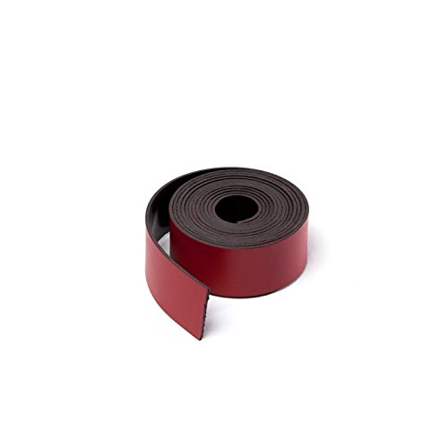 MTS Magnete Magnetisches Band, 15 mm breit, zum Zuschneiden rot von MTS Magnete