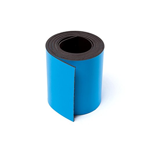 MTS Magnete Magnetisches Band für Schilder, zum Zuschneiden, 50 mm breit blau von MTS Magnete