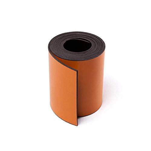 MTS Magnete Magnetisches Band für Schilder, zum Zuschneiden, 50 mm breit orange von MTS Magnete