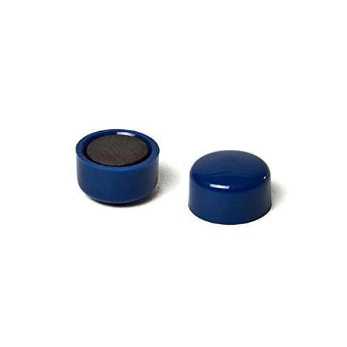 Magnetpin 20 x 11 x 7 mm; Farbe: Blau; ideal für Pinnwand von MTS Magnete