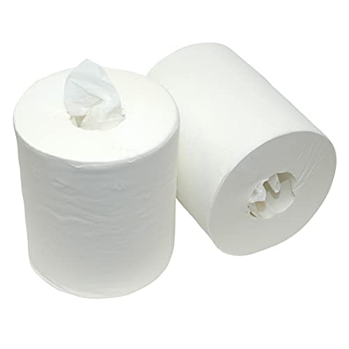 MTS 119070 Midi Kernlose Poetspapier, 1 Lagig, Weiß, 280m x 20cm, 6 Stück MTS 119070 Midi Kernlose Poetspapier, 1 Lagig, Weiß, 280m x 20cm, 6 Stück von MTS