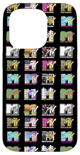 Hülle für iPhone 15 Pro MTV Music Television Logo Stack Hülle für iPhone 15 Pro MTV Music Television Logo Stack von MTV