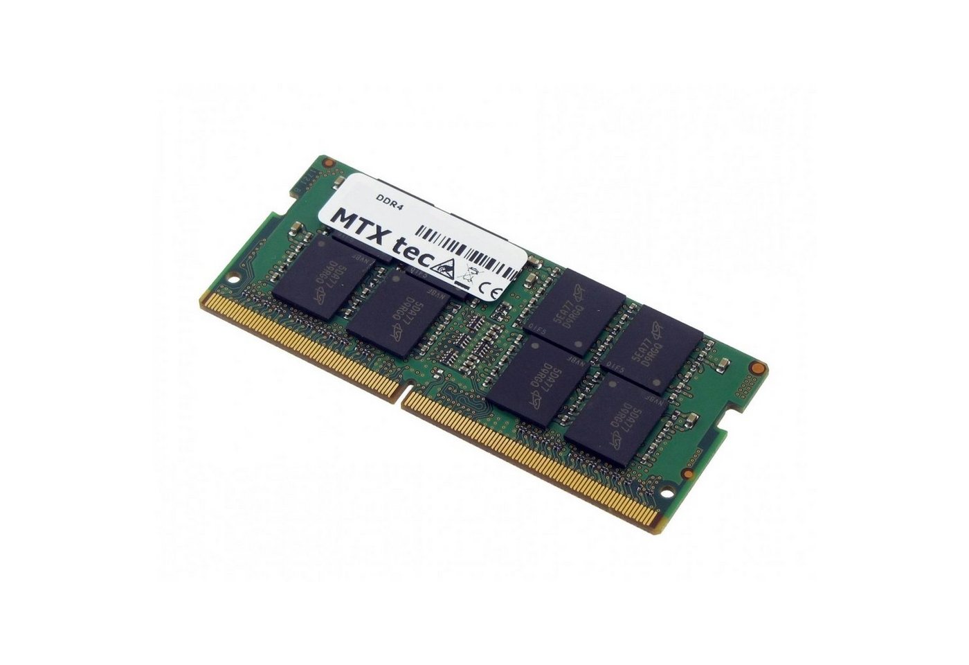 MTXtec 16GB Notebook SODIMM DDR4 PC4-19200, 2400MHz 260 pin Laptop-Arbeitsspeicher von MTXtec