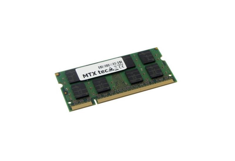 MTXtec 512MB Notebook SODIMM DDR1 PC3200, 400MHz 200 pin Laptop-Arbeitsspeicher von MTXtec