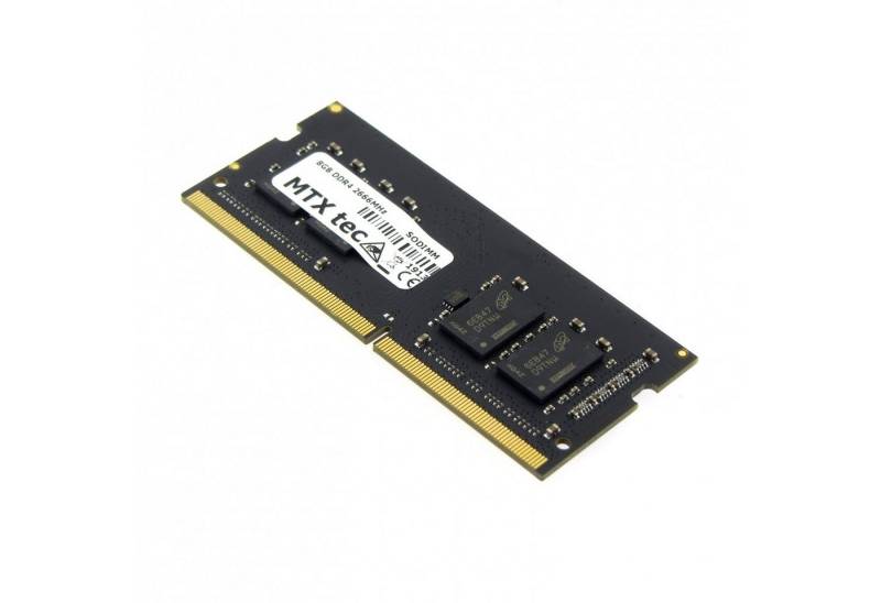 MTXtec 8GB Notebook SODIMM DDR4 PC4-21300, 2666MHz 260 pin CL19 Laptop-Arbeitsspeicher von MTXtec