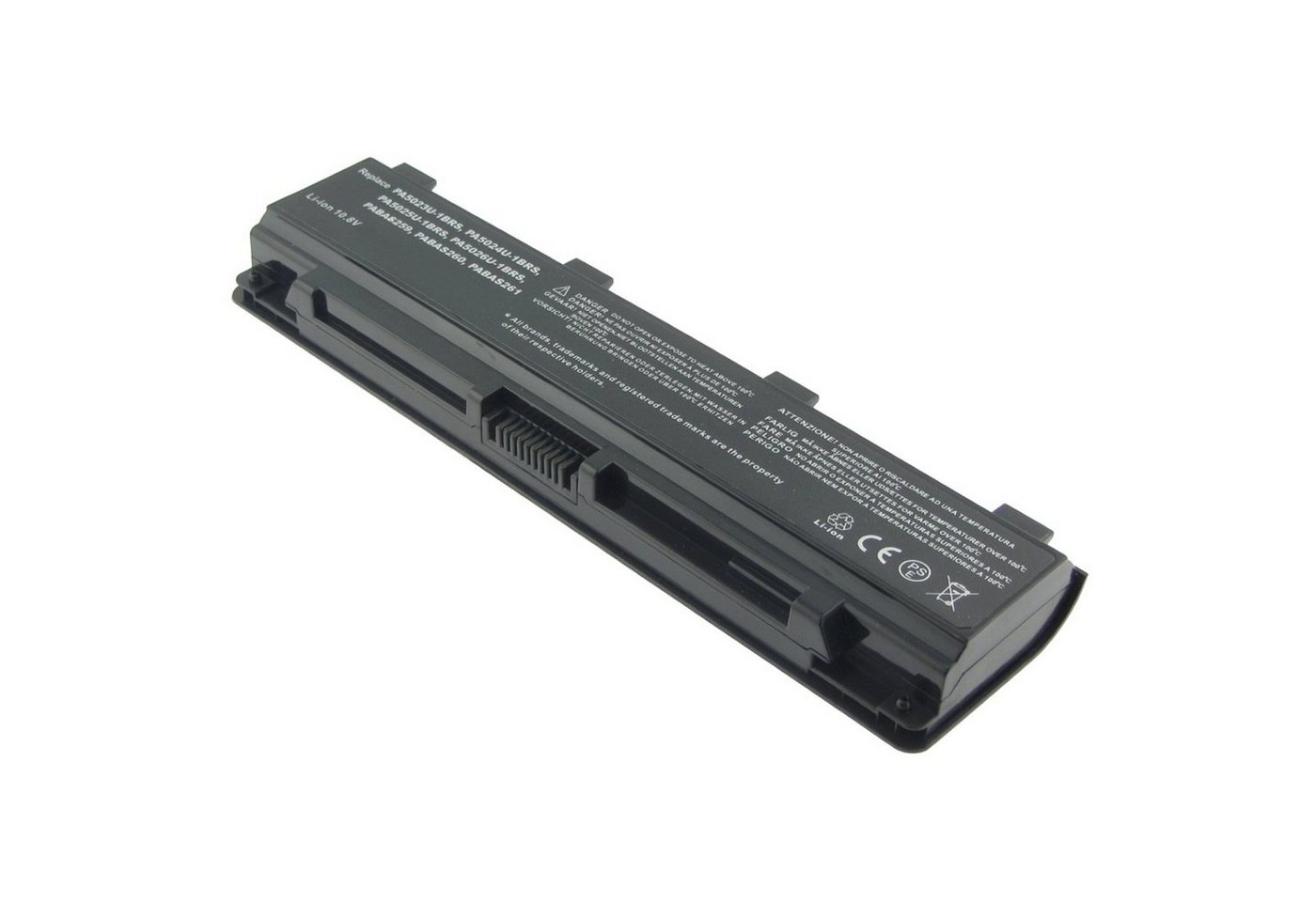 MTXtec Akku LiIon, 10.8V, 4400mAh für TOSHIBA Satellite Pro L870 Laptop-Akku, 48 Wh, 6 Zellen, Lithium-Ionen (LiIon) von MTXtec