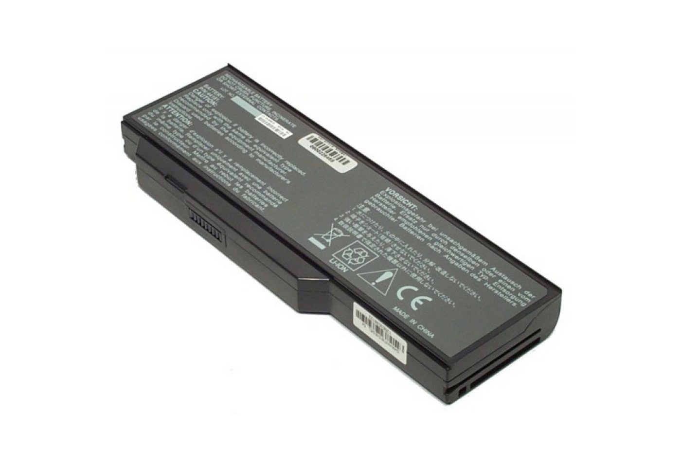 MTXtec Akku LiIon, 10.8V, 6600mAh für MEDION Akoya P8612 MD98110, Hochka Laptop-Akku, 71 Wh, 9 Zellen, Lithium-Ionen (LiIon) von MTXtec