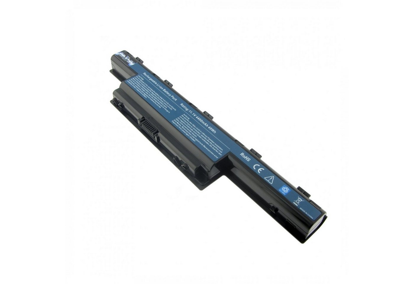 MTXtec Akku LiIon, 11.1V, 4400mAh für ACER Aspire 4740G Laptop-Akku, 48 Wh, 6 Zellen, Lithium-Ionen (LiIon) von MTXtec