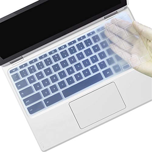 MUBUY Tastatur-Abdeckung für 2019 2018 HP Chromebook 14 G2 G3 G4 Touch 14-ca 14-ak | HP Chromebook 11 G1 G2 / G3 / G4 / G5 / G6 EE 11,6 Zoll Chromebook x360 11,6 Zoll klar von MUBUY-GOL