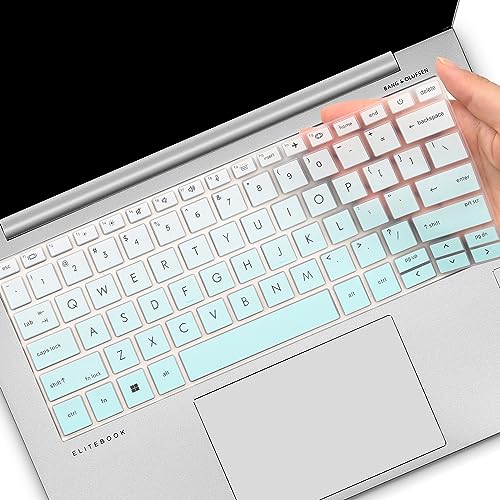 Tastatur-Abdeckung für HP EliteBook 830 835 840 845 1040 G9 G10 2023 2022 13,3 14 Zoll Laptop-Zubehör Tastatur-Schutzfolie (nicht passend für 840 845 1040 G8 G7 G6 G5 G4 G3) Omom BreMint von MUBUY-GOL
