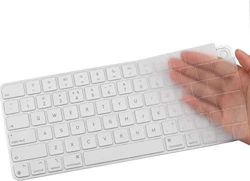 Tastaturabdeckung für 2023 2021 Apple iMac 24 Zoll Magic Keyboard M3 Chip/M1 Chip mit Touch ID, ultradünne Tastatur-Haut für 2024 2023 2022 2021 iMac 24 Modell A2449 A2550 Schutzzubehör - TPU Tastaturabdeckung für 2023 2021 Apple iMac 24 Zoll Magic Keyboard M3 Chip/M1 Chip mit Touch ID, ultradünne Tastatur-Haut für 2024 2023 2022 2021 iMac 24 Modell A2449 A2550 Schutzzubehör - TPU von MUBUY-GOL