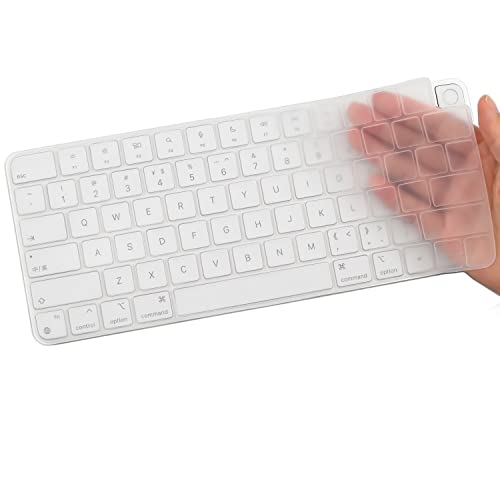 Tastaturabdeckung für Apple 2024/2023/2021 iMac All-in-One Desktop-Computertastatur, iMac 61 cm mit M4-Chip/M3-Chip/M1-Chip mit Touch-ID und Apple Magic Keyboard 3, ultradünne Tastatur-Hülle Tastaturabdeckung für Apple 2024/2023/2021 iMac All-in-One Desktop-Computertastatur, iMac 61 cm mit M4-Chip/M3-Chip/M1-Chip mit Touch-ID und Apple Magic Keyboard 3, ultradünne Tastatur-Hülle von MUBUY-GOL