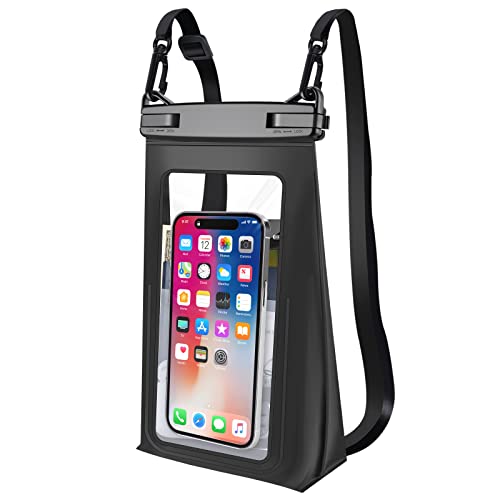 wasserdichte Handyhülle IPX8 Universal Wasserdicht Phone Pouch Dry Bag für iPhone 14 13 Pro Max 12 11 Pro Max XR X XS SE Samsung S21 S10 S9 Huawei P40 P20 Mate 40 Pro bis 6,8 Zoll, Wassersport von MUCHODURA