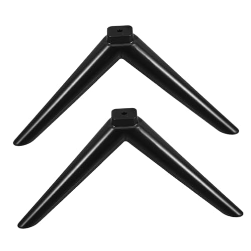 MUCKLILY 1 Paar Fernsehtisch Home Tv -Stand Basisständerbeine Tv-unterstützungsbasis Universeller Standfuß Für Fernseher Tv-Basis Ersatz-tv-füße Tv-ständer-montagebein Schwarz Plastik MUCKLILY 1 Paar Fernsehtisch Home Tv -Stand Basisständerbeine Tv-unterstützungsbasis Universeller Standfuß Für Fernseher Tv-Basis Ersatz-tv-füße Tv-ständer-montagebein Schwarz Plastik von MUCKLILY