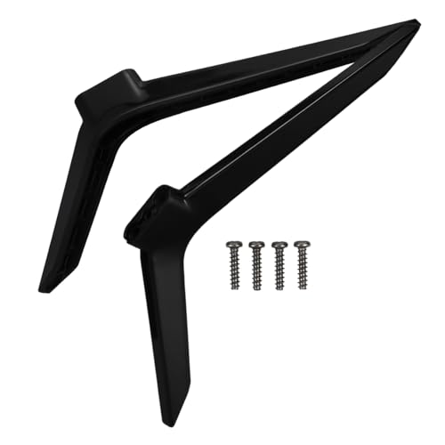 MUCKLILY 1 Paar Tv-basishalterung Tv-Halterung Tv -standbeine Universelle Tv-Beine Plastik Black MUCKLILY 1 Paar Tv-basishalterung Tv-Halterung Tv -standbeine Universelle Tv-Beine Plastik Black von MUCKLILY