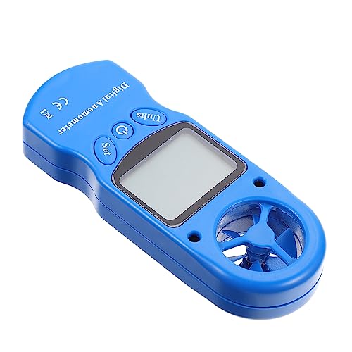 MUCKLILY 1 Stück Handthermometer und Hygrometer Mini Windgeschwindigkeitsmessung Wind messen Anemometer wetterstationen digitaler Hygrothermograph Luftgeschwindigkeitsmessung Plastik Blue MUCKLILY 1 Stück Handthermometer und Hygrometer Mini Windgeschwindigkeitsmessung Wind messen Anemometer wetterstationen digitaler Hygrothermograph Luftgeschwindigkeitsmessung Plastik Blue von MUCKLILY