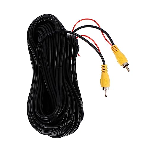 MUCKLILY 1 Stück Rückfahrvideokabel Rückfahrkamera für LKW Kabel der Rückfahrkamera zum Einparken Auto-Video-Verlängerungskabel Video-Verlängerungskabel für das Auto Plastik von MUCKLILY