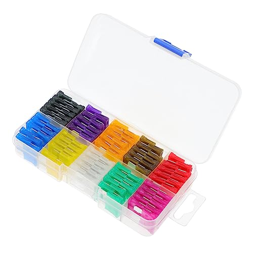 MUCKLILY 100 Stück Sicherung Autozubehör Zinklegierung und Kunststoff Colorful MUCKLILY 100 Stück Sicherung Autozubehör Zinklegierung und Kunststoff Colorful von MUCKLILY