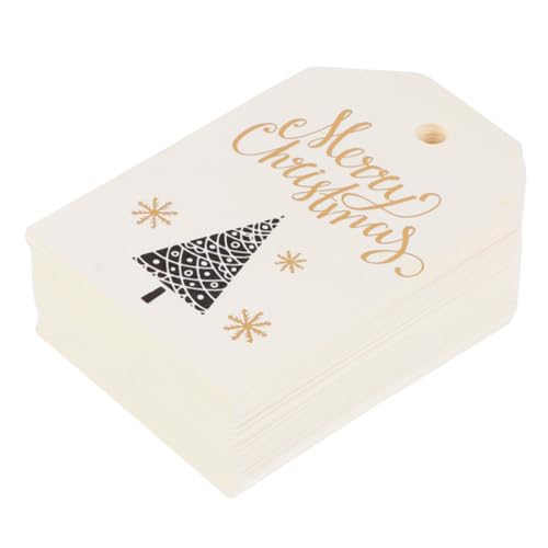 MUCKLILY 100Stücke Weihnachtslesezeichen Frohe Weihnachten Geschenkanhänger DIY Weihnachtskarten für Dekoration Geschenkverpackungen und Festlichkeiten MUCKLILY 100Stücke Weihnachtslesezeichen Frohe Weihnachten Geschenkanhänger DIY Weihnachtskarten für Dekoration Geschenkverpackungen und Festlichkeiten von MUCKLILY