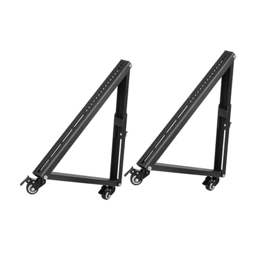 MUCKLILY 1Satz Mobiler Tv für Fernseher Höhenverstellbar und Schwenkbar für Wohnzimmer Schlafzimmer und Stabile Tv Basis Halterung für Sicheren Halt MUCKLILY 1Satz Mobiler Tv für Fernseher Höhenverstellbar und Schwenkbar für Wohnzimmer Schlafzimmer und Stabile Tv Basis Halterung für Sicheren Halt von MUCKLILY