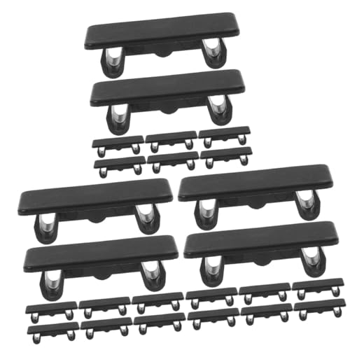MUCKLILY 3 Sätze Schalttafelabdeckung Ersatzlochabdeckung Schalttafel Für Lkw Schnappen Rockerstecker Schwarz Schnapplochstopfen Schalttafelstecker Nylon Black 8 Stück * 3 von MUCKLILY
