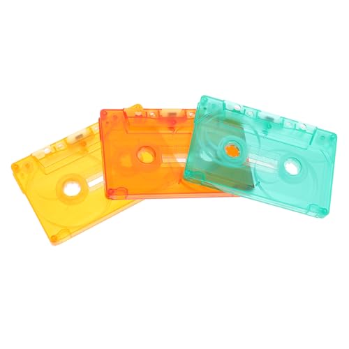 MUCKLILY 3 Stück Banddekoration Kleiner Kassettenrekorder Leere Kassetten zum Aufnehmen Kassettenklebebahn Kassettenband leer Bandkassette Kassettenhalter Miniband Plastik MUCKLILY 3 Stück Banddekoration Kleiner Kassettenrekorder Leere Kassetten zum Aufnehmen Kassettenklebebahn Kassettenband leer Bandkassette Kassettenhalter Miniband Plastik von MUCKLILY