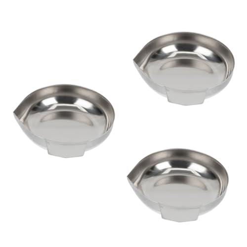 MUCKLILY 3 Stück Diamant Waagschale Küche mit digitaler Waage Wiegeschale Pulver elektronisch küchenwaage Gewichtstablett für die Küche Waagschale aus Metall Rostfreier Stahl Silver MUCKLILY 3 Stück Diamant Waagschale Küche mit digitaler Waage Wiegeschale Pulver elektronisch küchenwaage Gewichtstablett für die Küche Waagschale aus Metall Rostfreier Stahl Silver von MUCKLILY