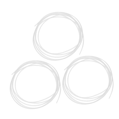 MUCKLILY 3pcs Ptfe -schlauch Für 3d -drucker Für Industrieverwendung Druckerrohre Ptfe -röhrchen Für 3d -drucker Teildrucker Ersatzzubehör von MUCKLILY