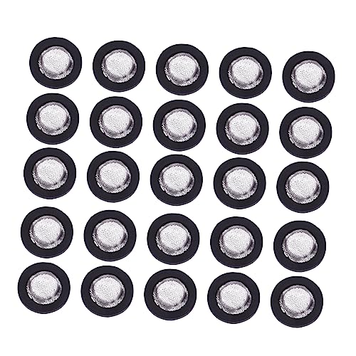 MUCKLILY 40 Stücke 1/2 Zoll Wasser Schlauch Dichtung Net Dusche Filter Wasserhahn Ersatz Edelstahl Mesh Dichtung MUCKLILY 40 Stücke 1/2 Zoll Wasser Schlauch Dichtung Net Dusche Filter Wasserhahn Ersatz Edelstahl Mesh Dichtung von MUCKLILY