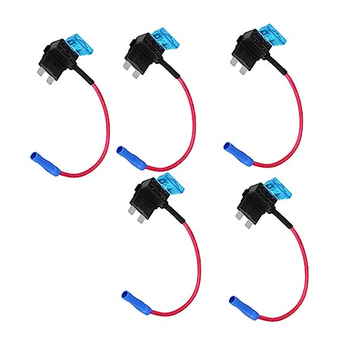 MUCKLILY 5 Stücke Schaltung Sicherung Automotive Halter Mini Inline Micro Add A Schaltung Adapter Sicherung Auto Sicherung Joint Zufällige Farbe MUCKLILY 5 Stücke Schaltung Sicherung Automotive Halter Mini Inline Micro Add A Schaltung Adapter Sicherung Auto Sicherung Joint Zufällige Farbe von MUCKLILY