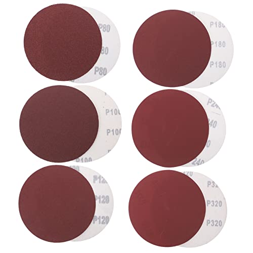 MUCKLILY 60 Stück 5 Zoll Schleifpapier 5 in Schleifscheiben Sandpapierkreise 5 Für Schleifscheiben Schleifpapierscheiben Schleifpads Coffee Aluminiumoxid MUCKLILY 60 Stück 5 Zoll Schleifpapier 5 in Schleifscheiben Sandpapierkreise 5 Für Schleifscheiben Schleifpapierscheiben Schleifpads Coffee Aluminiumoxid von MUCKLILY