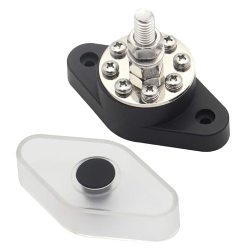 MUCKLILY Autobus schalungsbretter auto klemmbausteine Fahrzeug Terminal Block Leistung Stromverteilerblock Dual Terminalblock für Boote Verteilerklemme Grund- und Deckmaterial: Nylon Black MUCKLILY Autobus schalungsbretter auto klemmbausteine Fahrzeug Terminal Block Leistung Stromverteilerblock Dual Terminalblock für Boote Verteilerklemme Grund- und Deckmaterial: Nylon Black von MUCKLILY