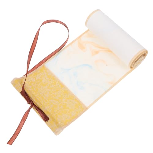 MUCKLILY Batik Hängende Malerei Blanko Schriftrolle Wandbehang Chinesische Kalligraphie Poster Voll Damast von MUCKLILY