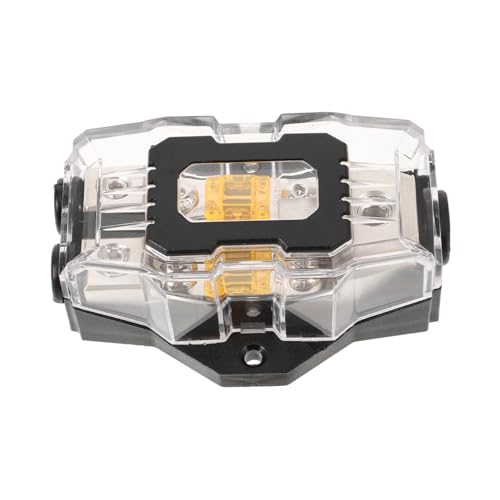 MUCKLILY Car-Audio-Modifikation Leistung Auto Verstärker Block Sicherungshalter für Auto-Audio Verstärker Sicherungshalter Verstärkersicherungshalter Sicherungshalter Auto-Audio Gummi von MUCKLILY