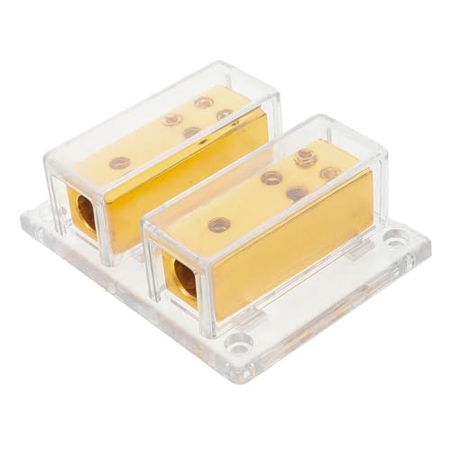 MUCKLILY Car-Audio-Stromverteilerblock Eingang Verteilung Leistung doppelt für Auto Audio Verteiler Kfz Audio Stromverteiler Verstärker-Verteilerblock Verteilerblock Car Audio Plastik MUCKLILY Car-Audio-Stromverteilerblock Eingang Verteilung Leistung doppelt für Auto Audio Verteiler Kfz Audio Stromverteiler Verstärker-Verteilerblock Verteilerblock Car Audio Plastik von MUCKLILY