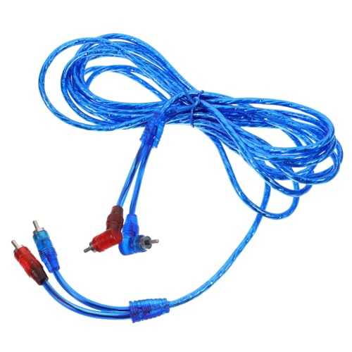 MUCKLILY Cinch Audiokabel Hilfskabel Doppel Aux Kabel Fürs Auto Doppel Aux Kabelanschlüsse Kopfhörerkabel Audiokabel Stereokabel Kopfhörer Verlängerungskabel Tv Audiokabel Kupfer von MUCKLILY