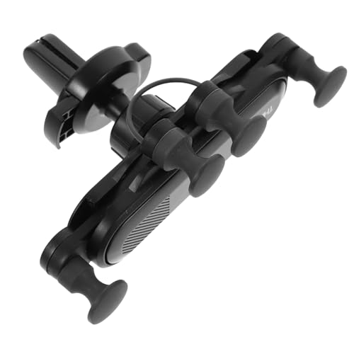 MUCKLILY Handyhalter Mit Luftauslass Autotelefonhalter Montieren Luftauslass Telefonhalterung Schwere Einstellbar Handyhalterung Unsichtbarer Telefonständer Black von MUCKLILY