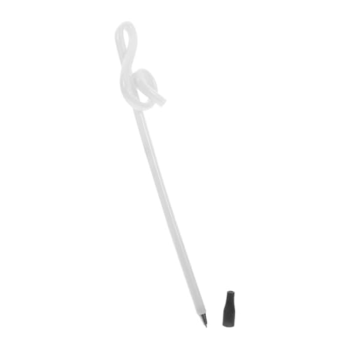 MUCKLILY Kugelschreiber mit Musiknoten Bleistifte für Musiknoten Musikstifte für Musik Bleistifte dekorative Kugelschreiber Musiknotenspielzeug Bleistift zum Thema Musik Plastik Weiß MUCKLILY Kugelschreiber mit Musiknoten Bleistifte für Musiknoten Musikstifte für Musik Bleistifte dekorative Kugelschreiber Musiknotenspielzeug Bleistift zum Thema Musik Plastik Weiß von MUCKLILY